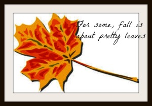 fall leaf banner