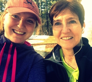 Happy with our first training run for the Shamrock Half Marathon!